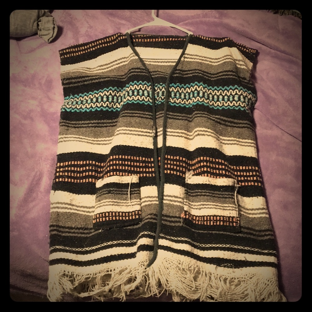 Vintage poncho